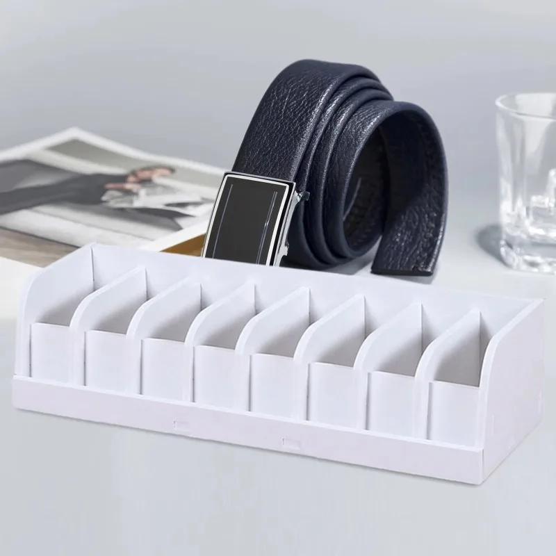 Men Accessories Drawer - 벨트 정리함 6/8/10칸 벨트 걸이형 나무