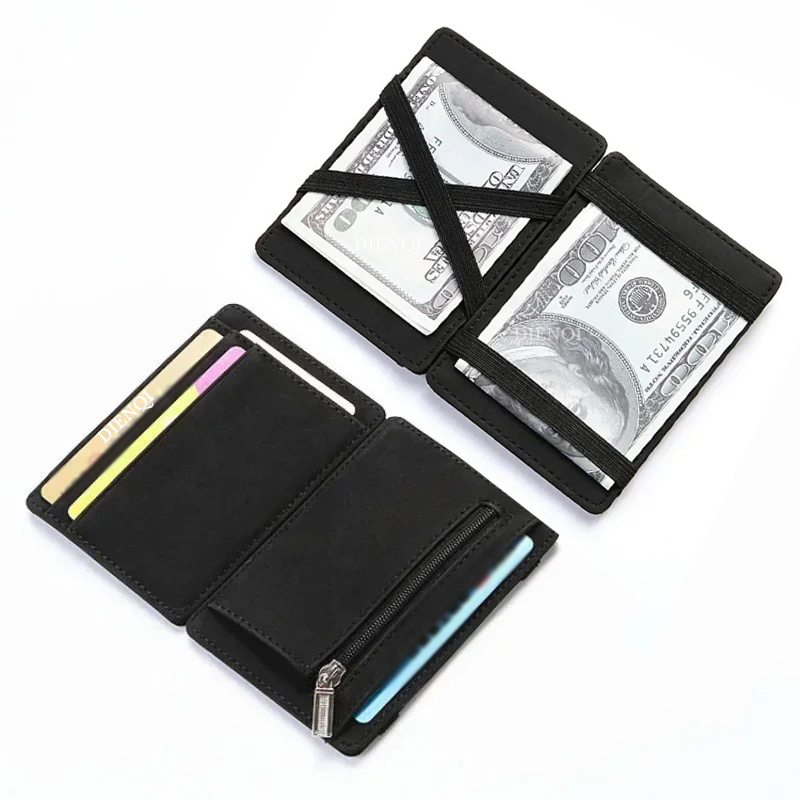 PU 가죽 매직 월렛 남성용 명함 케이스 슬림형 반지갑 - Bifold Leather Wallet 리뷰 및 가격