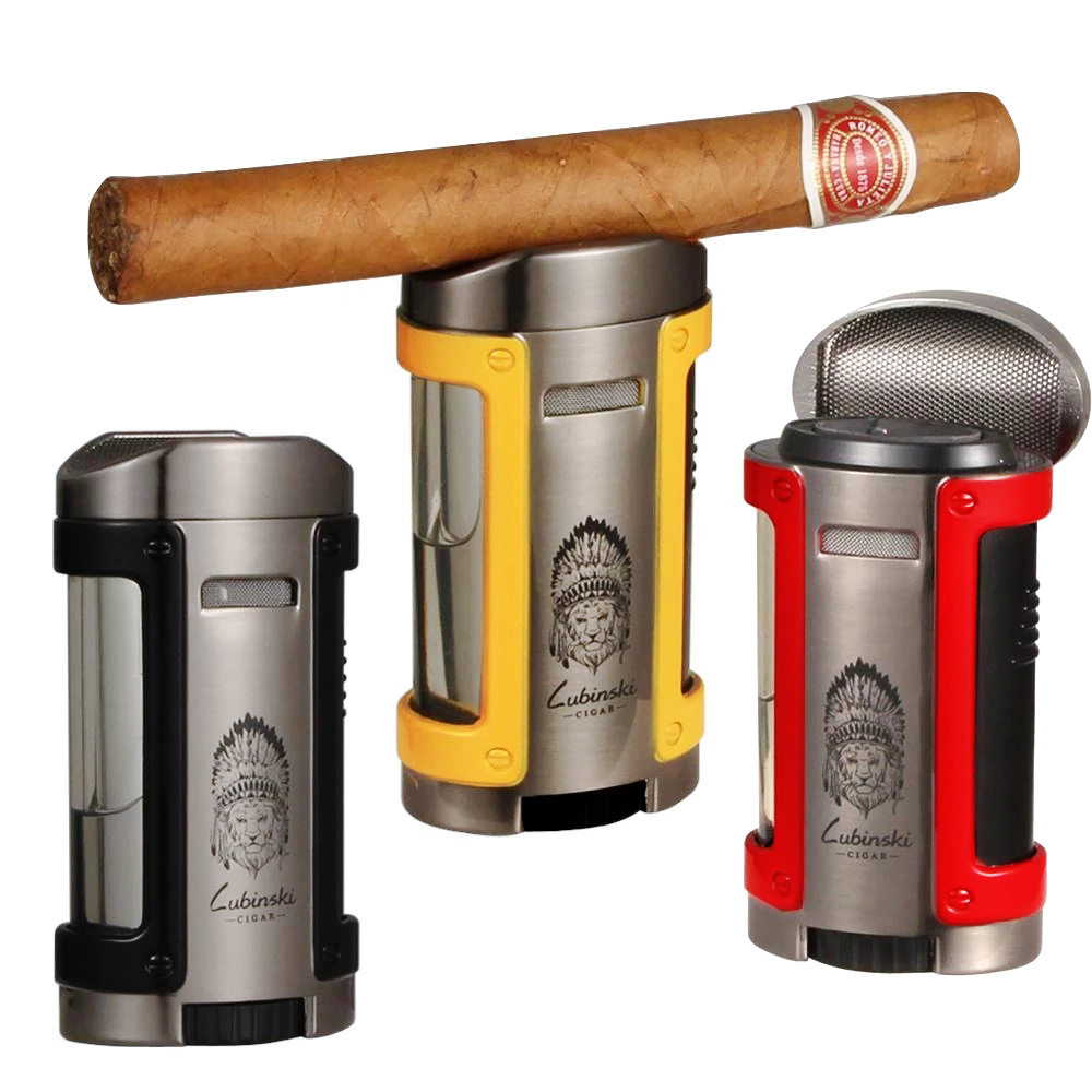 LUBINSKI 방풍 시가 라이터 금속 휴대용 블루 4 - Lighter Windproof 리뷰 및 가격