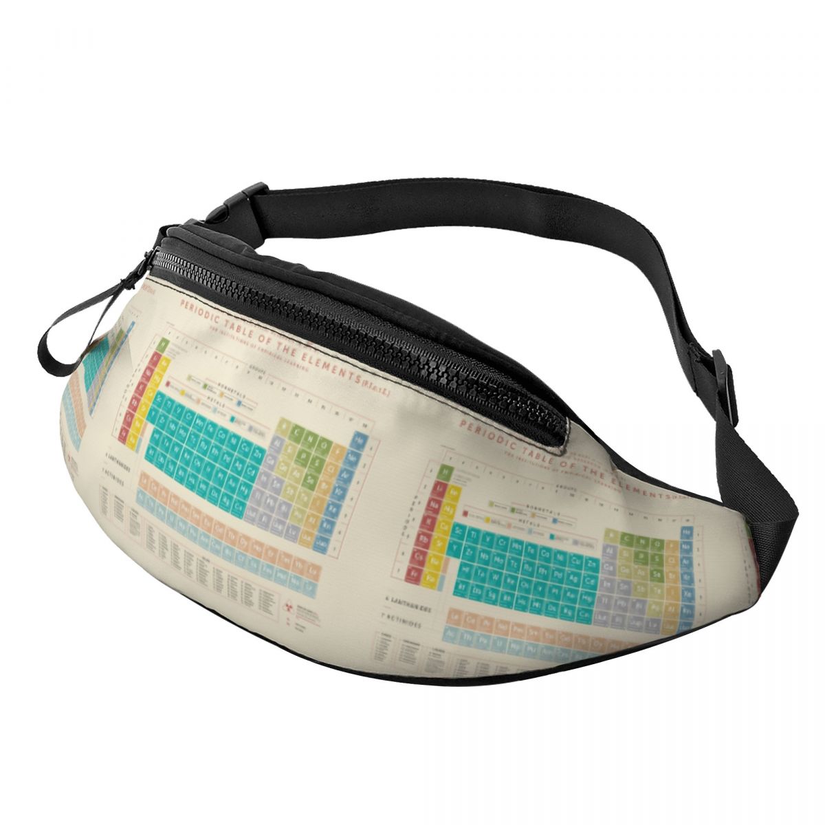 멋진 요소가 있는 주기율표 패니 팩 여행용 남성 여성  - Men'S Accessories Pouch 리뷰 및 가격