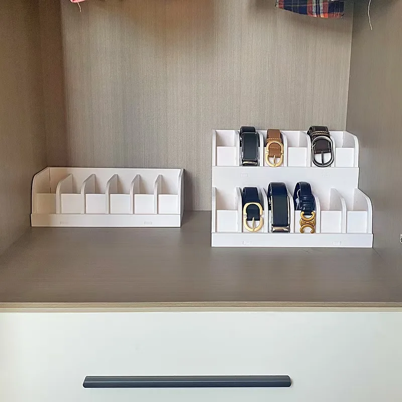 벨트 정리함, 6/8/10칸 분리형 벨트 보관함, 옷장 - Men Accessories Drawer 리뷰 및 가격