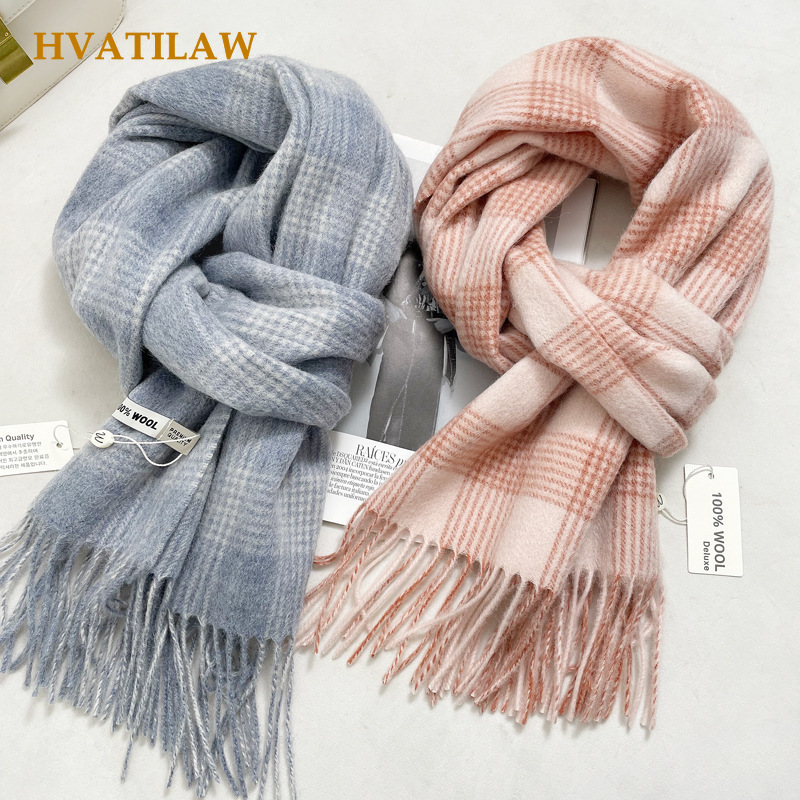 겨울용 따뜻한 100% 순수 울 스카프 남녀 공용 여행 - Men'S Accessories High End 리뷰 및 가격