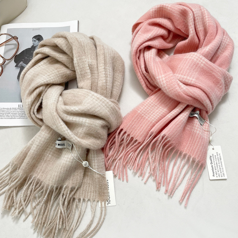 겨울용 따뜻한 100% 순수 울 스카프 남녀 공용 여행 - Men'S Accessories High End 리뷰 및 가격