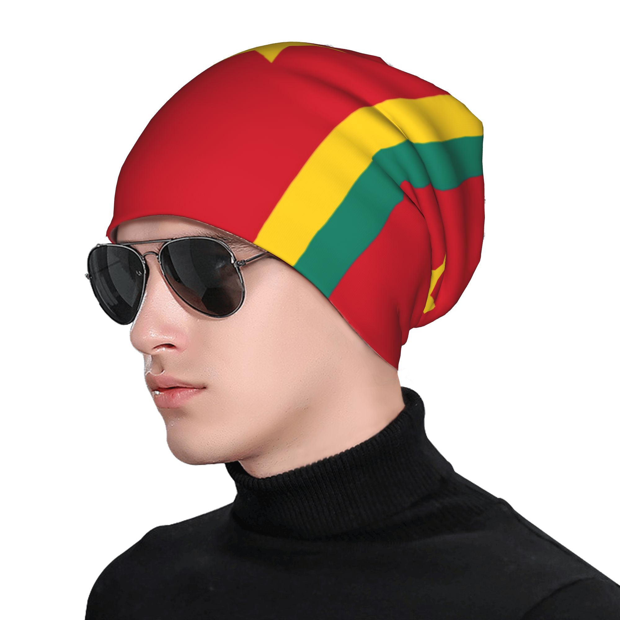 카타르 국기 비니 모자 멋진 캡 남녀 공용 헬스장 스컬 - Men Accessories Qatar 리뷰 및 가격