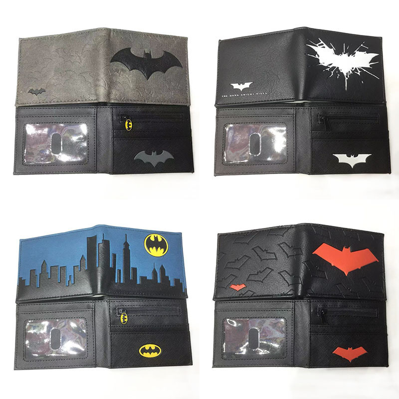 DC 배트맨 슈퍼히어로 이중 접이식 PU 가죽 블랙 그 - Bifold Leather Wallet 리뷰 및 가격