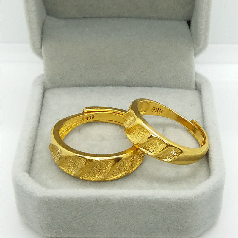 클래식 순수 도금 진짜 18k 옐로우 골드 999, 2 - Men Accessories For Wedding 리뷰 및 가격