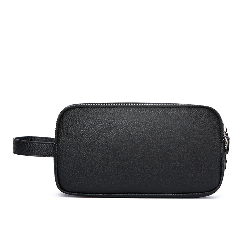 빈티지 남성용 핸드 클러치 백, 다층 지퍼 수납공간,  - Men'S Accessories Pouch 리뷰 및 가격