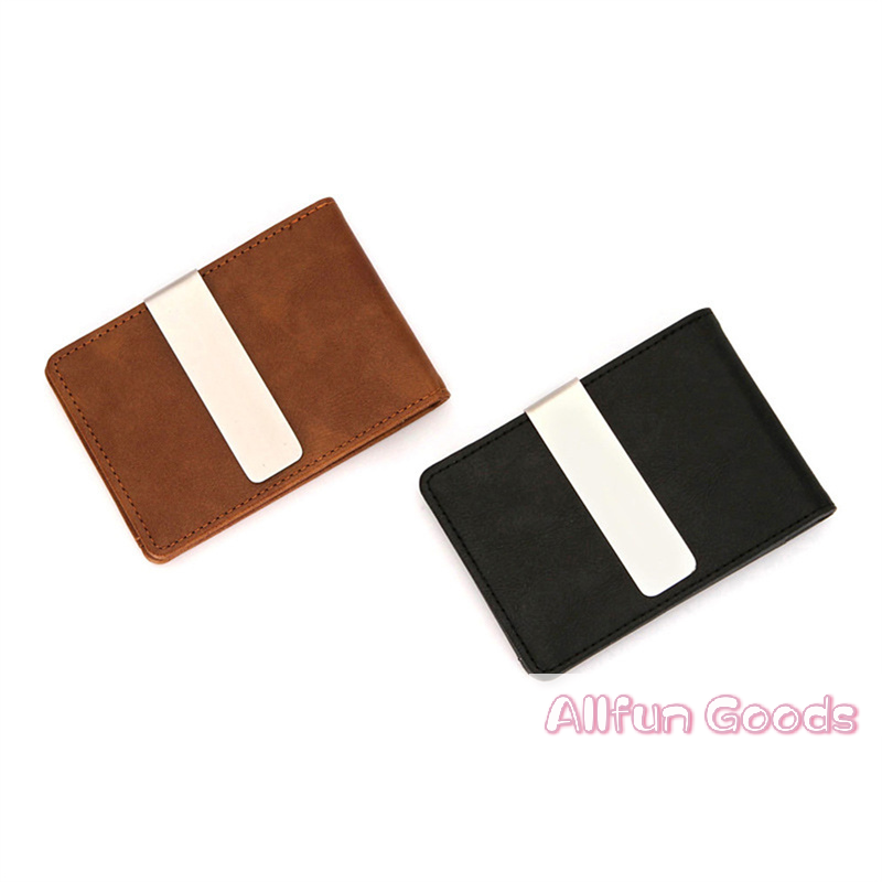 [TG835] 다기능 슬림 메탈 클램프 지갑 카드 홀더 - Bifold Leather Wallet 리뷰 및 가격