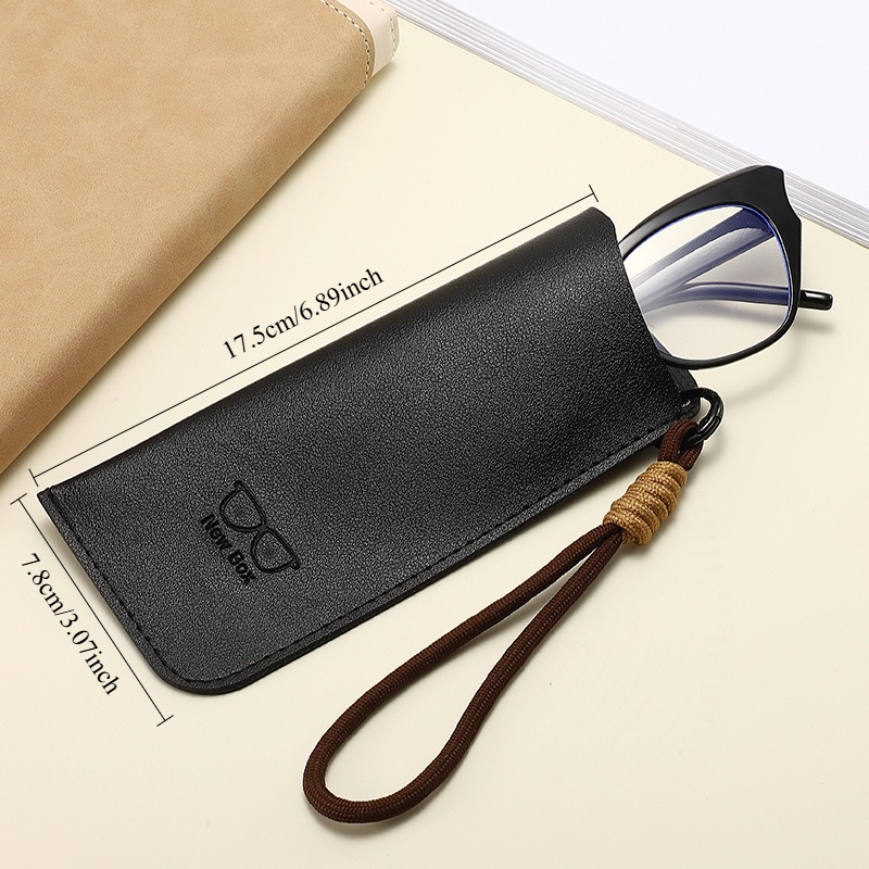 부드러운 PU 가죽 안경 케이스, 남녀 공용 안경 파우 - Men'S Accessories Pouch 리뷰 및 가격