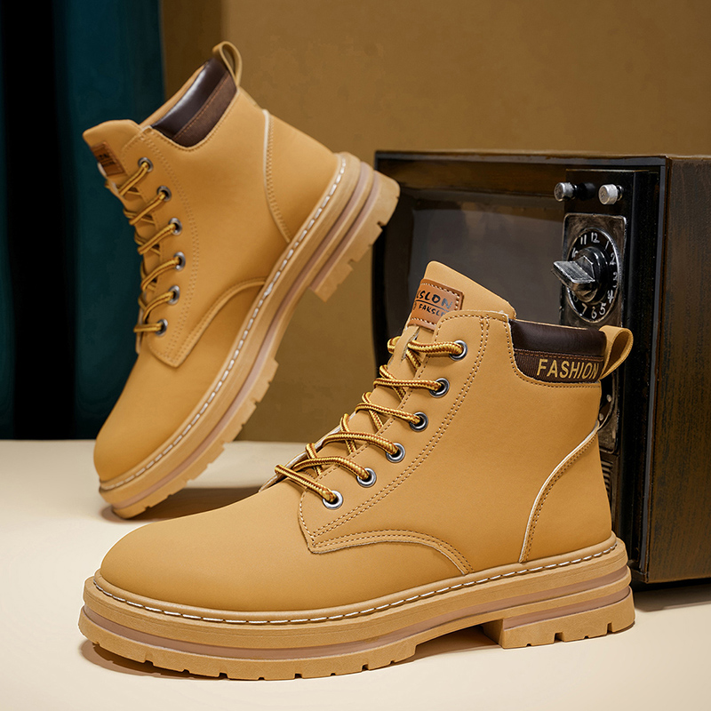 2025 남성용 신상 클래식 미드컷 부츠 - 두꺼운 밑 - Mens Accessories Style 리뷰 및 가격