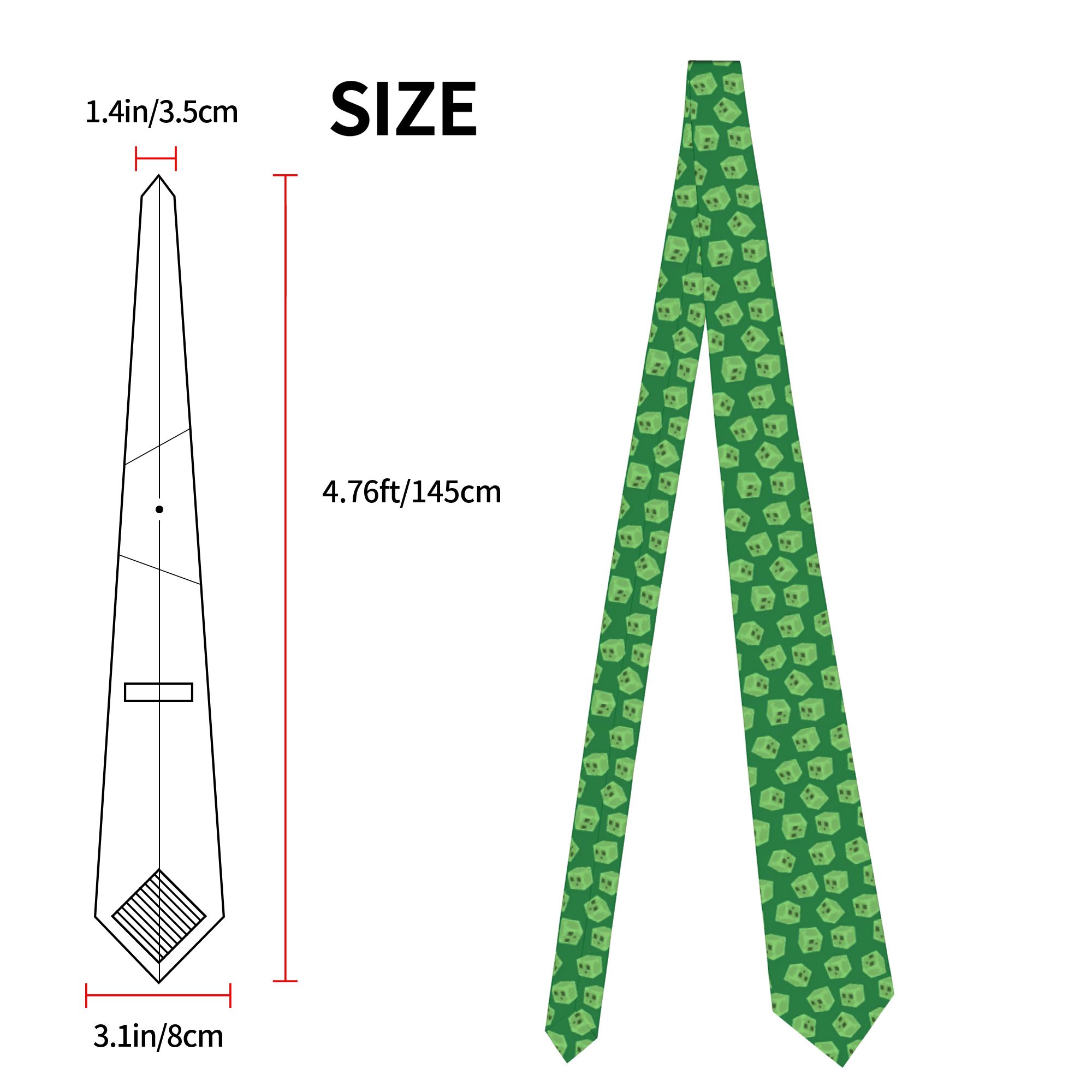 크리피어 슬라임 패턴 텍스처 넥타이 남성 패션 8cm  - Men Accessories For Wedding 리뷰 및 가격