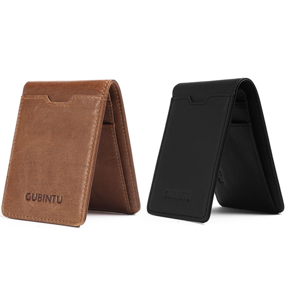 진짜 가죽 남성용 지갑 슬림 빈티지 RFID 차단 카드 - Bifold Leather Wallet 리뷰 및 가격