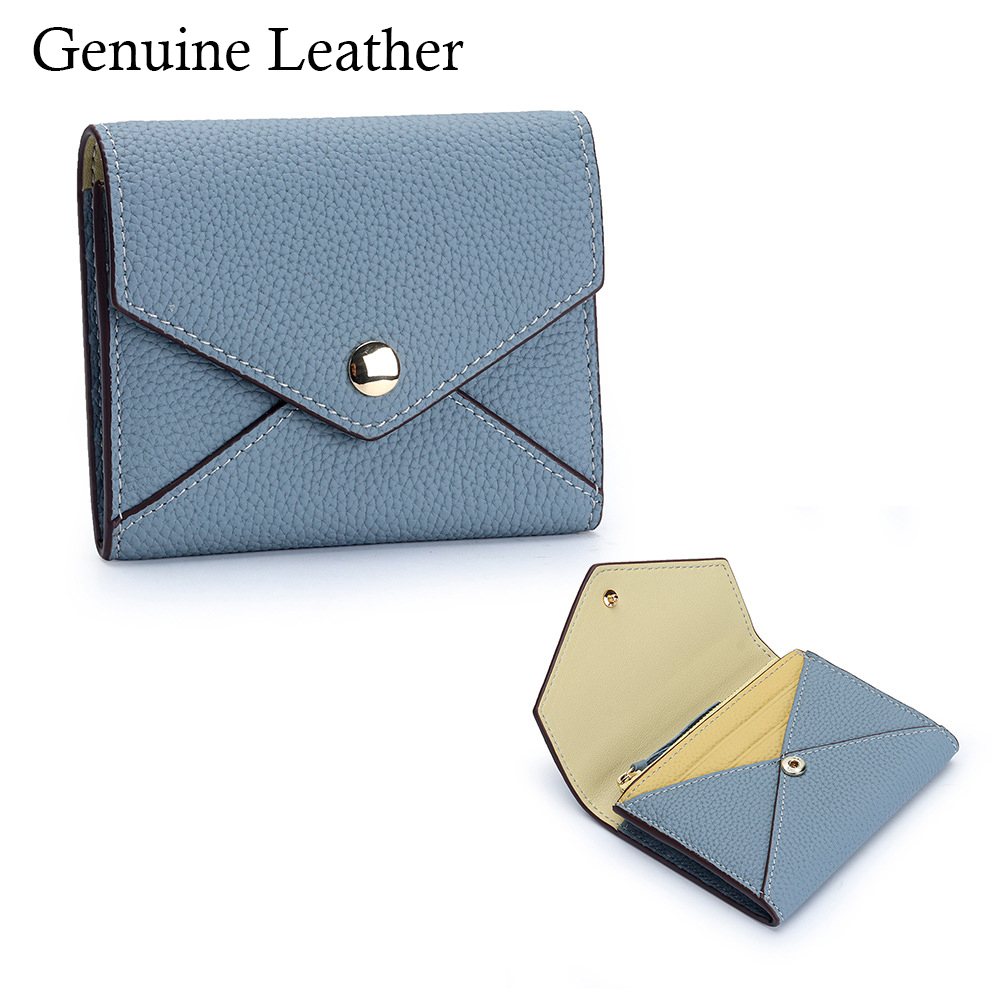 정품 가죽 여성 카드 지갑 최고급 가죽 숏 반지갑 브랜 - Bifold Leather Wallet 리뷰 및 가격
