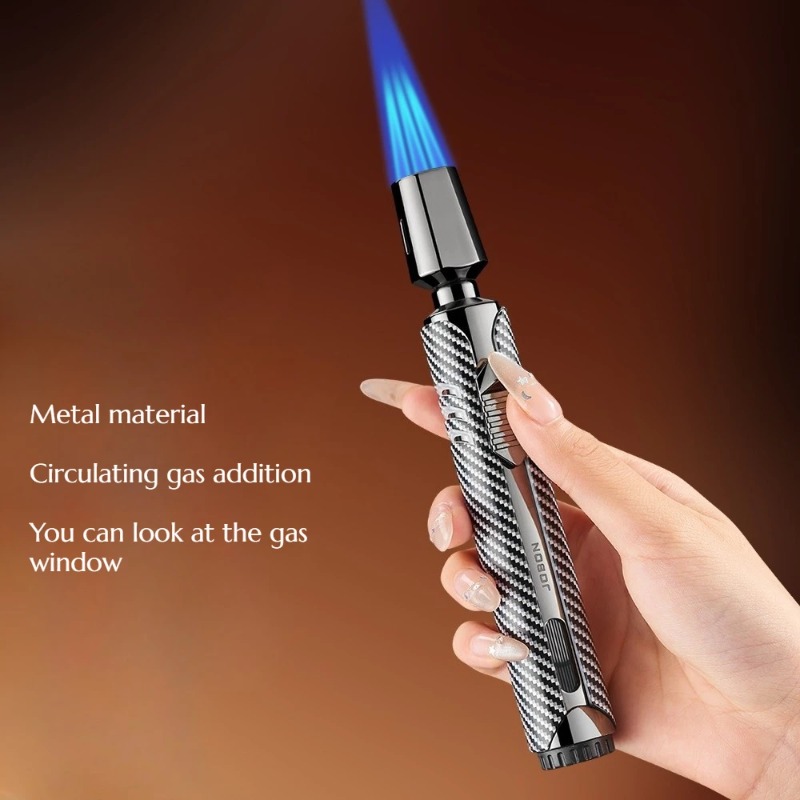 조본 메탈 3 플레임 방풍 제트 블루 플레임 부탄 가스 - Lighter Windproof 리뷰 및 가격