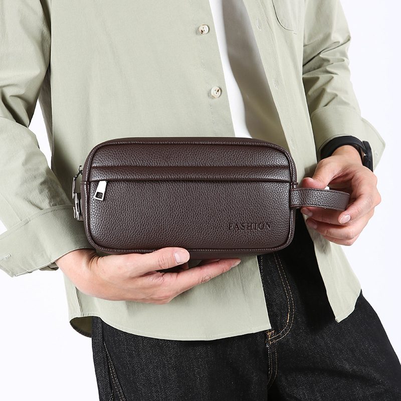 빈티지 남성용 핸드 클러치 백 대용량 손목 휴대용 파우 - Men'S Accessories Pouch 리뷰 및 가격