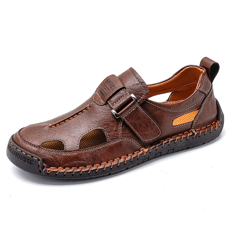 뜨거운 판매 여름 남성 샌들 야외 남성 비치 샌들 수제 - Men Accessories For Beach 리뷰 및 가격