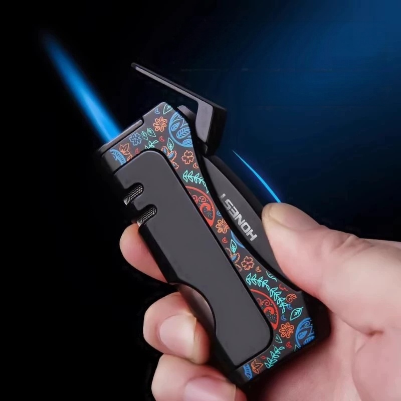 HONEST 제트 토치 시가 라이터, 방풍 기능, 푸른 - Lighter Windproof 리뷰 및 가격