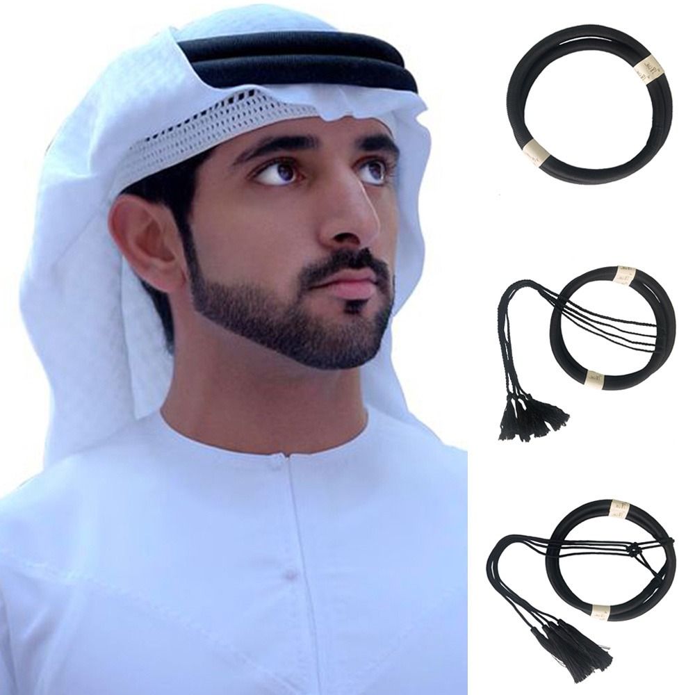 1개 이슬람 의류 헤드웨어 로프 남성용 사우디 아라비아 - Men'S Accessories Dubai 리뷰 및 가격