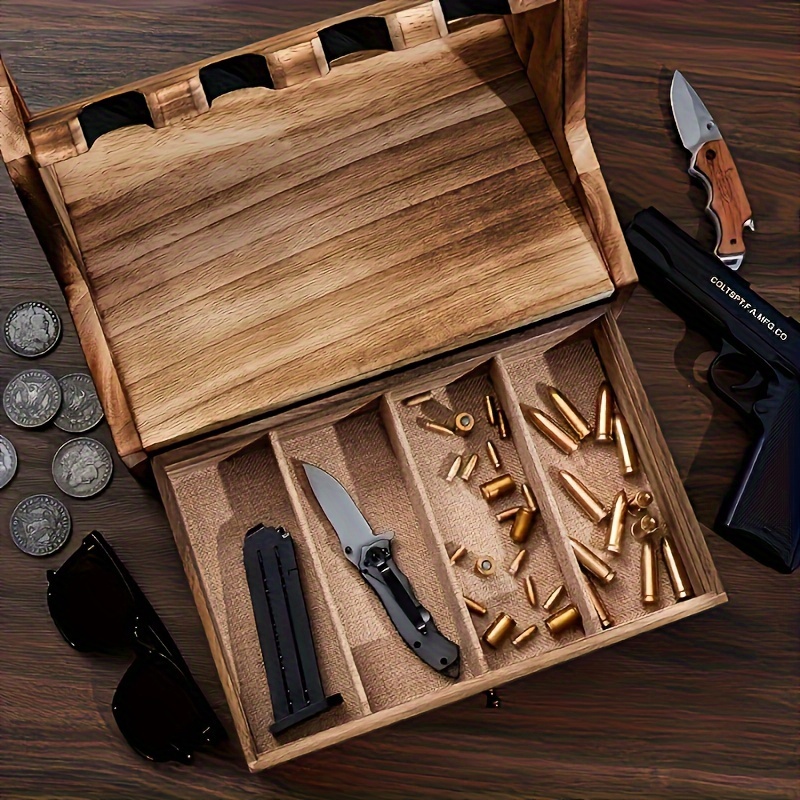 원목 권총 보관대 (총기 보관함 액세서리) – 앤티크  - Men Accessories Drawer 리뷰 및 가격