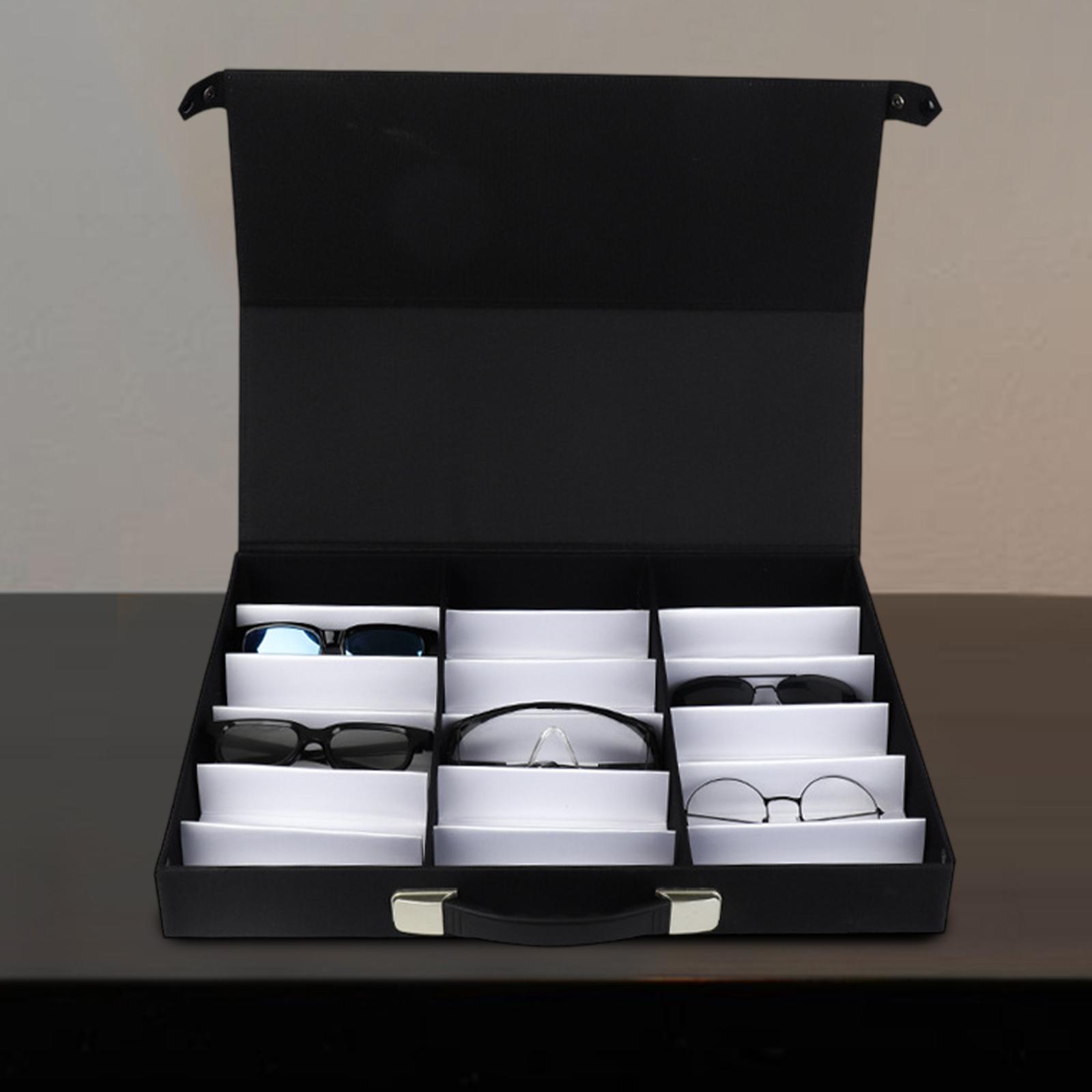 선글라스 정리함 18칸 여성 남성용 패션 안경 진열 케 - Men Accessories Drawer 리뷰 및 가격